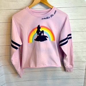 Purple Little Mermaid Long Sleeve T-Shirt